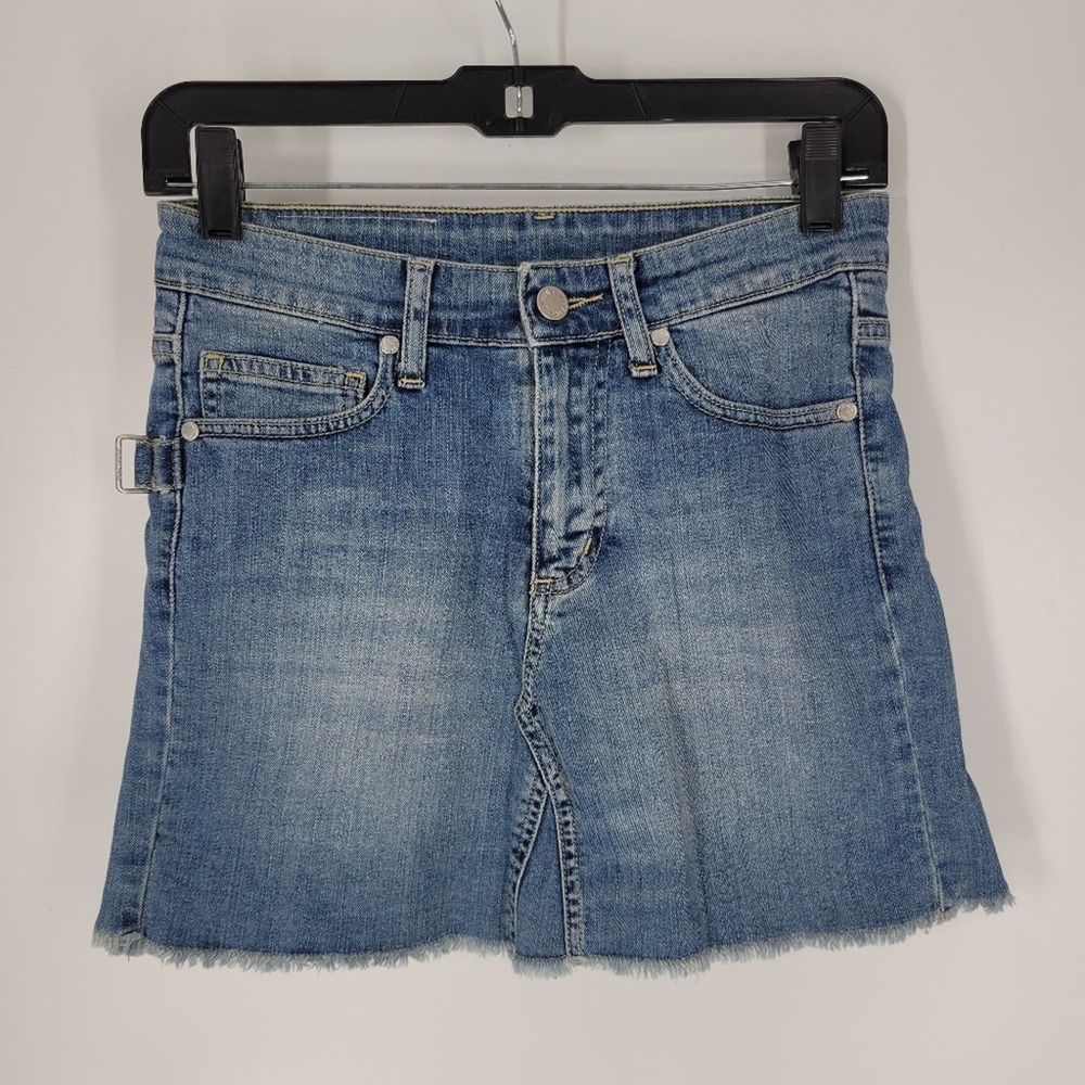 Zadig & Voltaire Blue Denim Mini Skirt